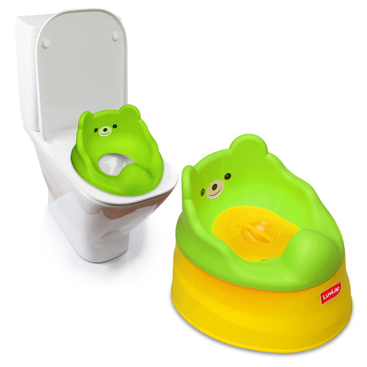 Baby Potty Training Seat, Yellow/Green
