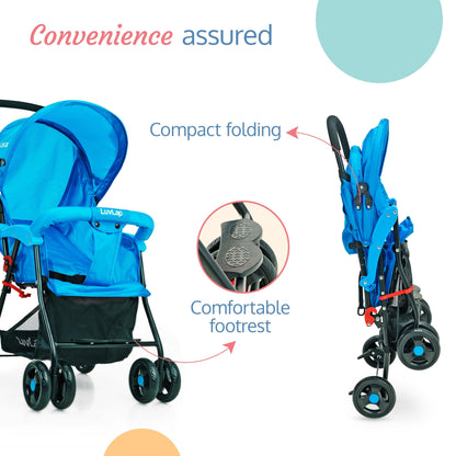Apollo Baby Stroller - Blue