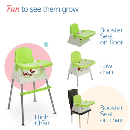 Baby Booster High Chair, Green