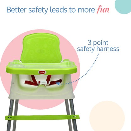 Baby Booster High Chair, Green