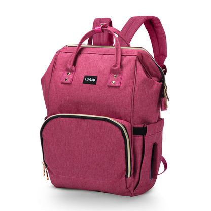 Lily Diaper Bag, Pink