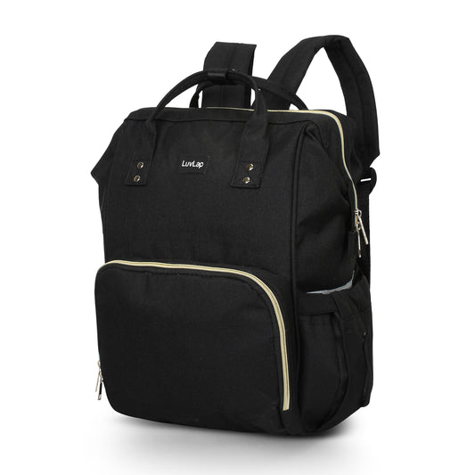 Lily Diaper Bag, Black