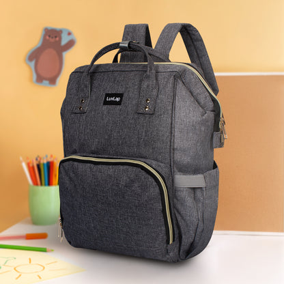 Lily Diaper Bag, Grey