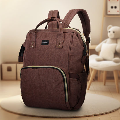 Lily Diaper Bag, Brown