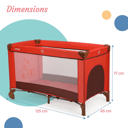 Sunshine Baby Playpen, Red