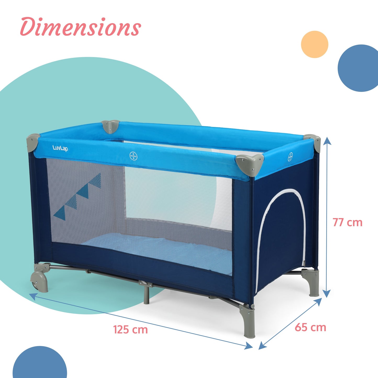 Sunshine Baby Playpen, Blue