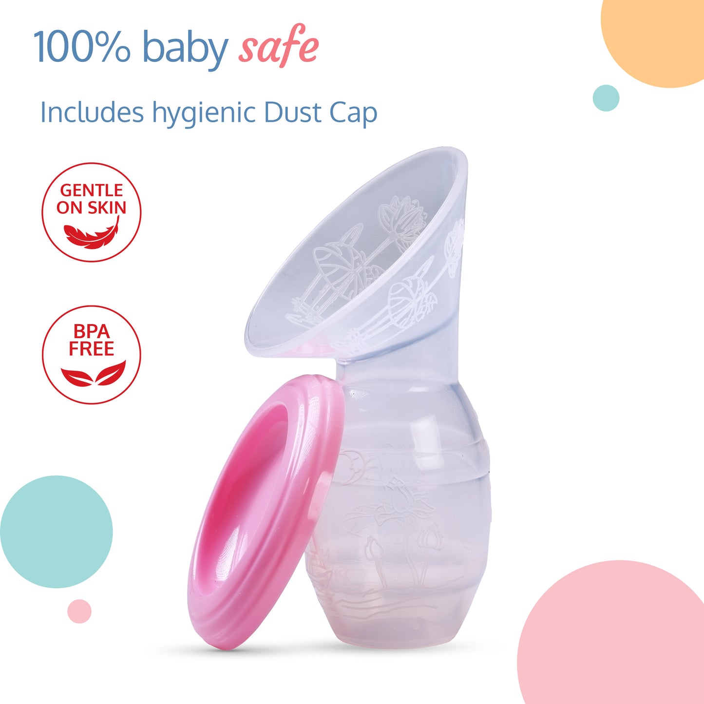 Breast Milk Catcher/Saver, Food Grade, 100% Silicone, 100ml