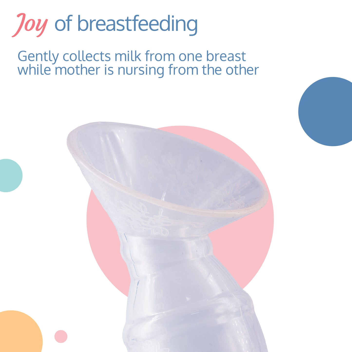 Breast Milk Catcher/Saver, Food Grade, 100% Silicone, 100ml