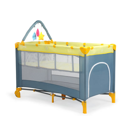 Elegant Baby Playpen, Yellow