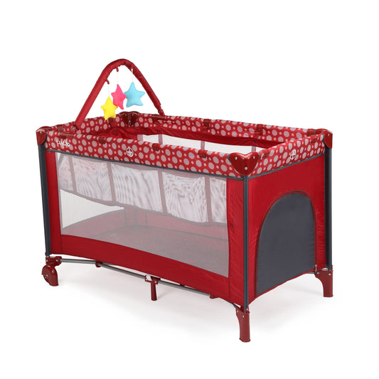 Elegant Baby Playpen, Red