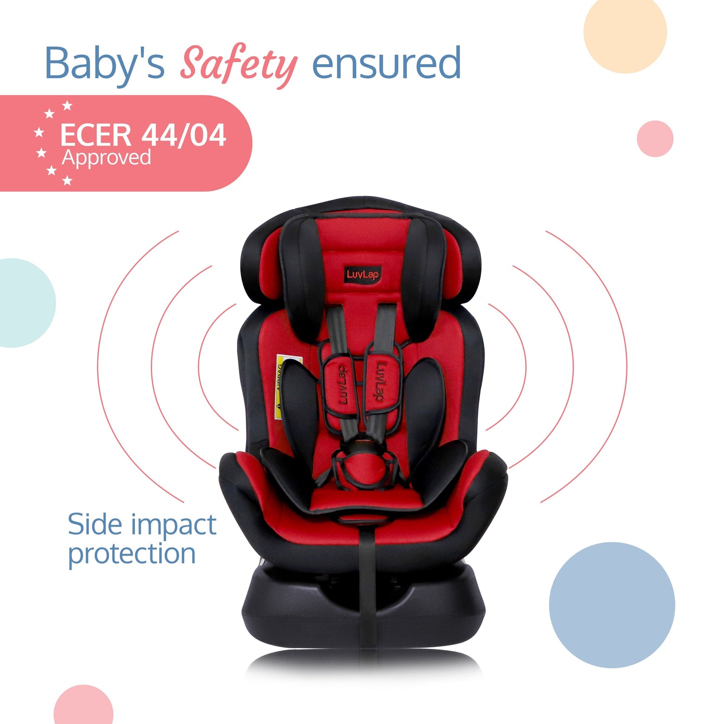 Galaxy Convertible Car Seat (Red)