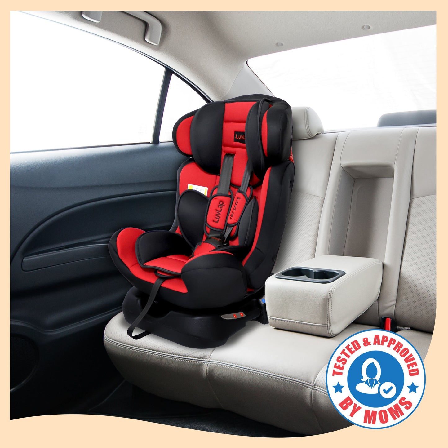 Galaxy Convertible Car Seat (Red)