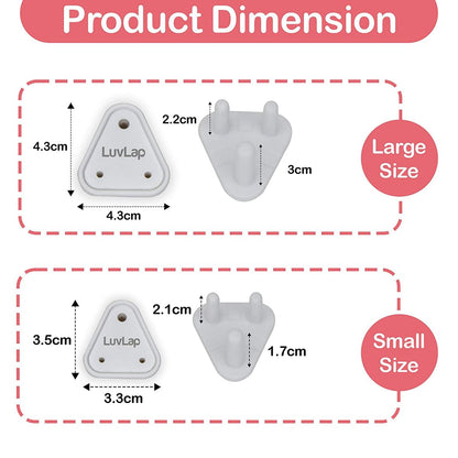 Baby Safety Electrical Socket Plug Cover Guards 5Pcs