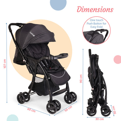 Spark Baby Stroller  (Black)