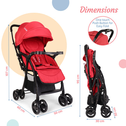 Spark Baby Stroller (Red)