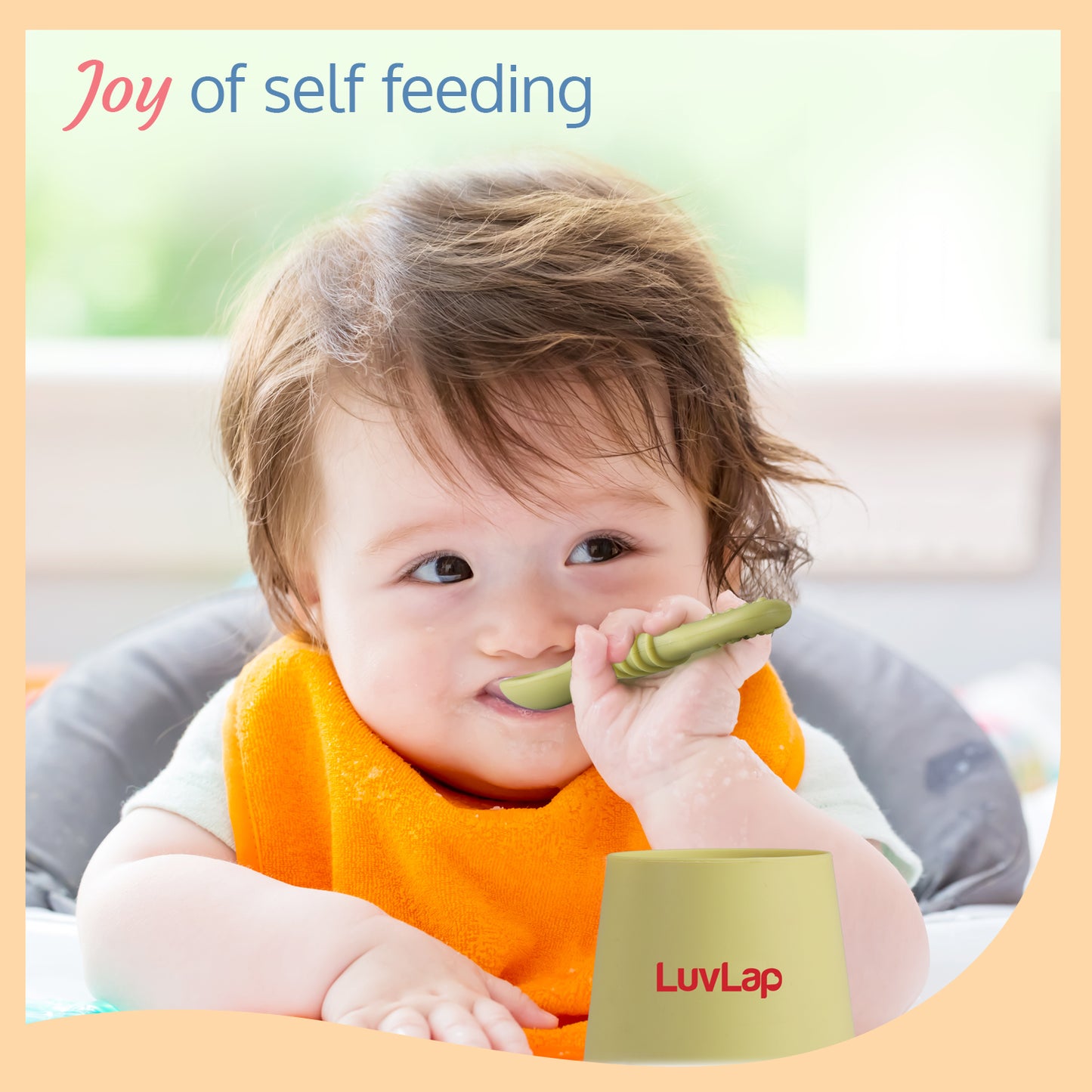 Silicone Baby & Toddler Training Cup & Spoon