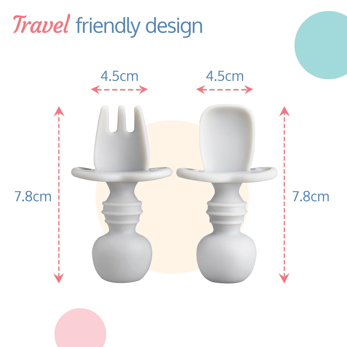 Baby Weaning Spoon & Fork Set