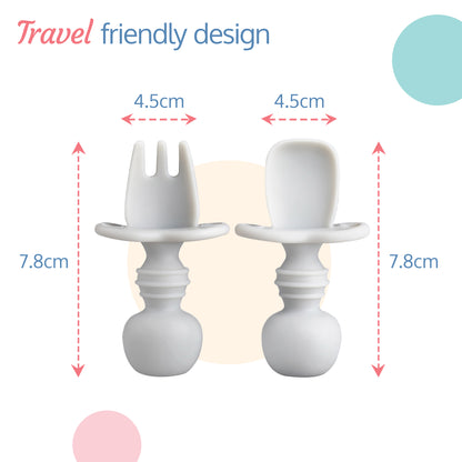 Baby Weaning Spoon & Fork Set