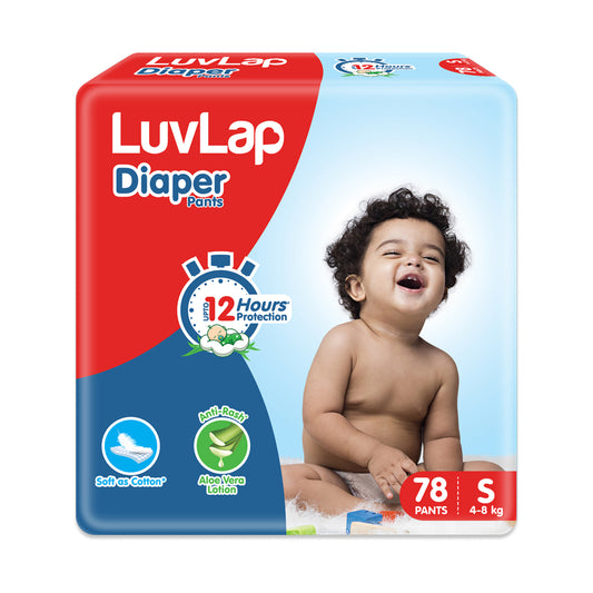 Diaper Pants Small (Sm) 4 To 8Kg, 78 Count