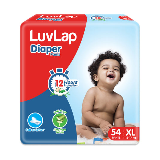 Diaper Pants, XL, 54 Count, with upto 12 Hour protection