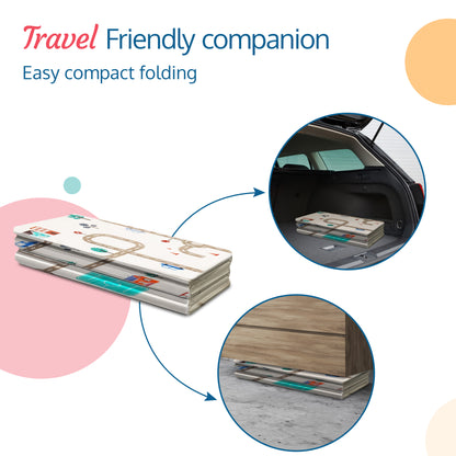 Cityscape Double Sided Water Proof Baby Play Mat