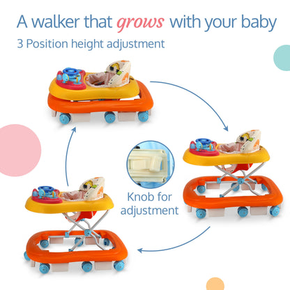 Sunshine Baby Walker (Orange)