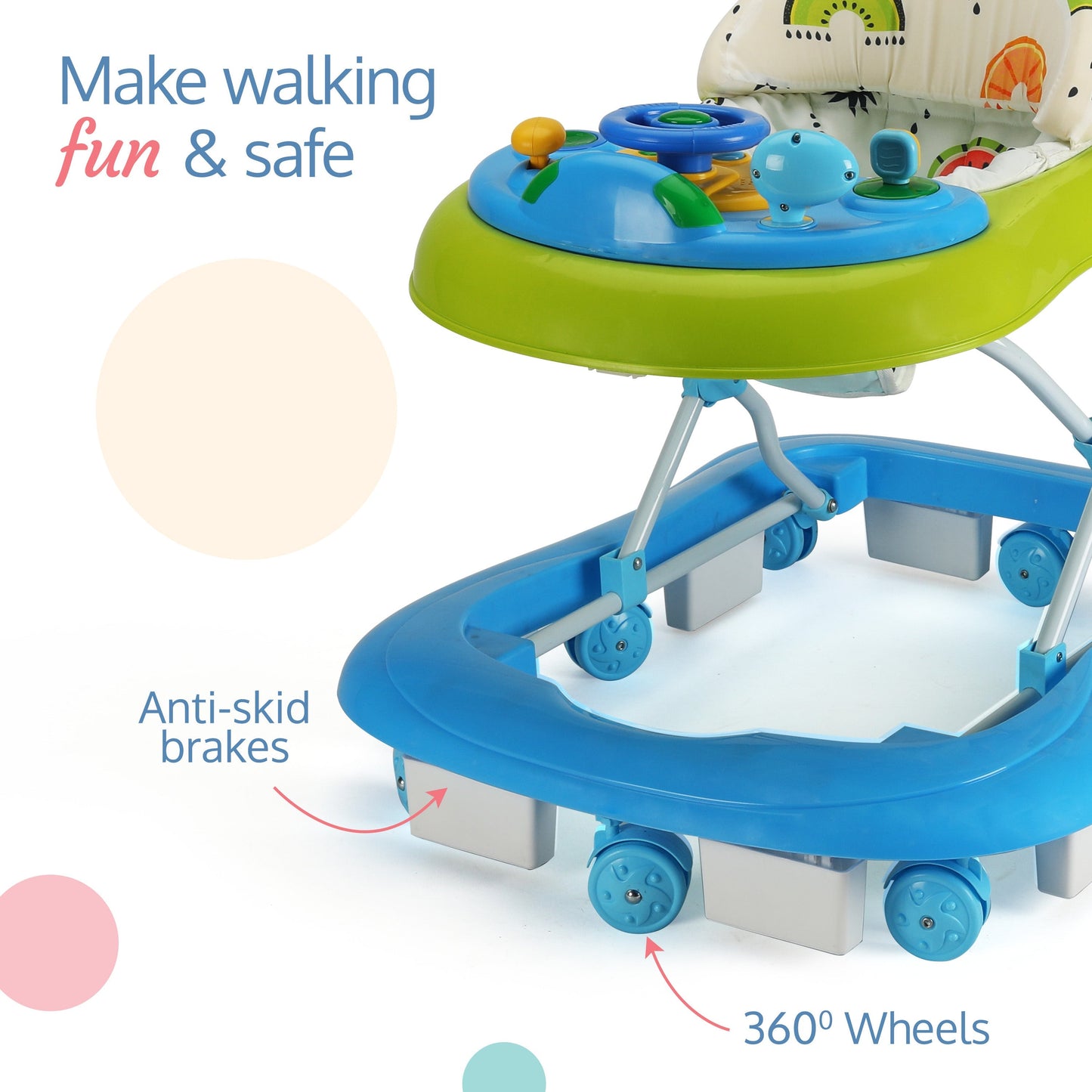 Sunshine Baby Walker (Blue)