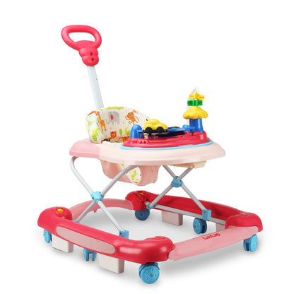 Comfy Baby Walker & Rocker (Pink)