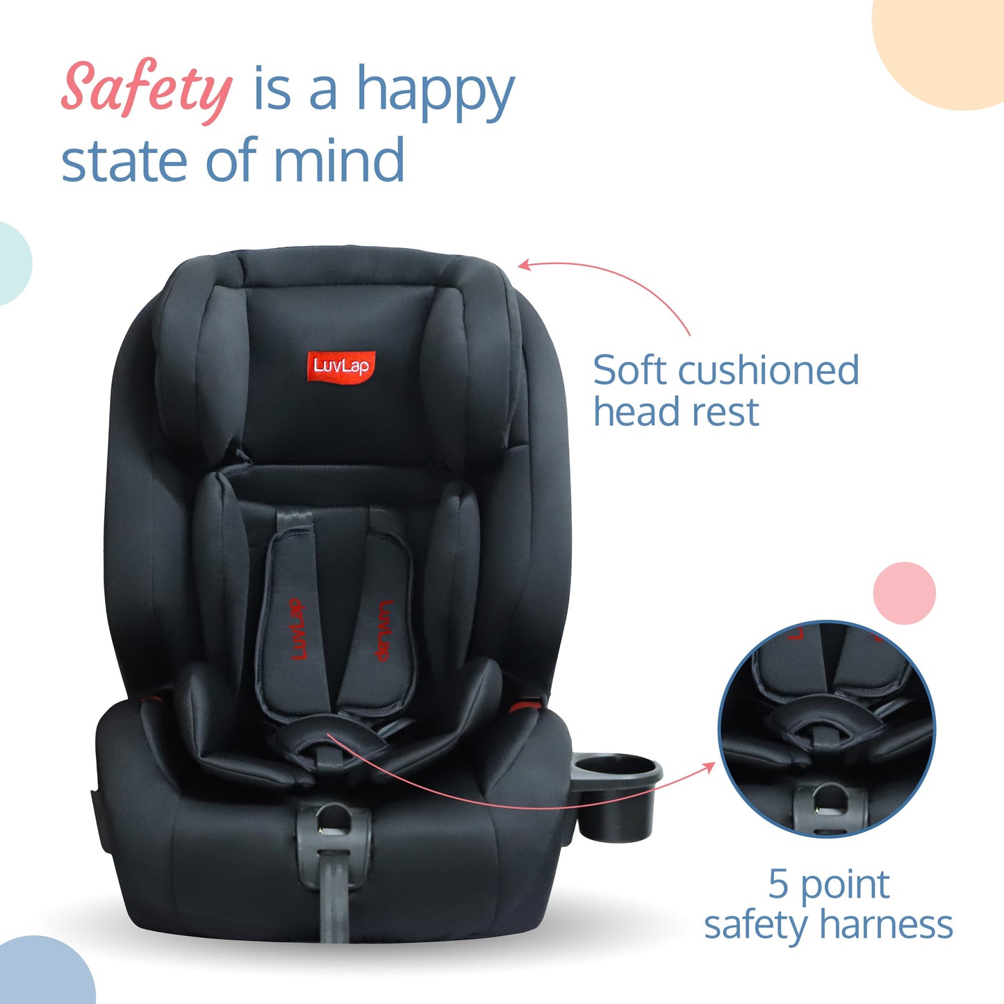 Royal Isofix Baby Car Seat (Black)