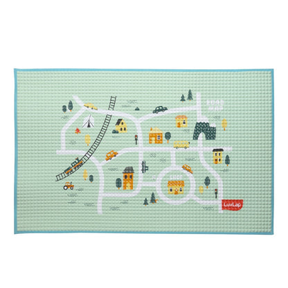 Air-Filled Waterproof Baby Play Mat - Cityscape
