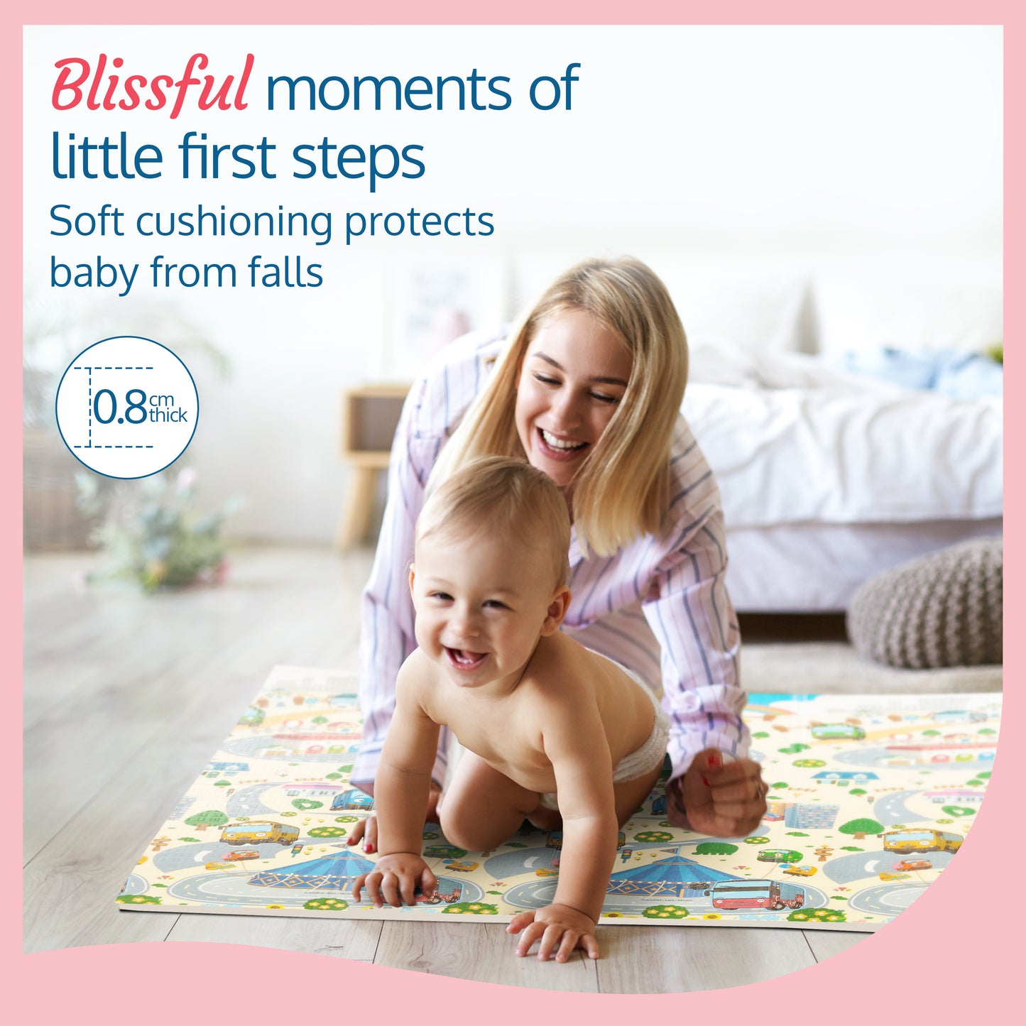 Wild Woods Double Sided Water Proof Baby Play Mat