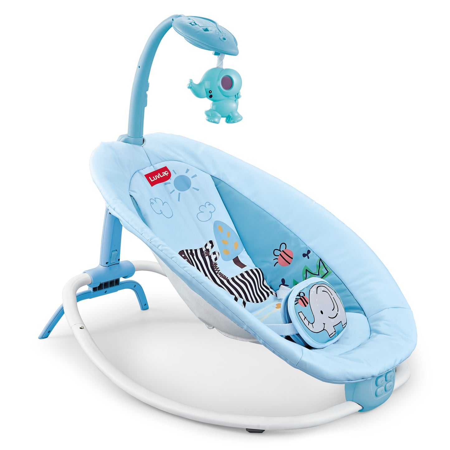 Joy-N-Giggles Baby Rocker, Blue