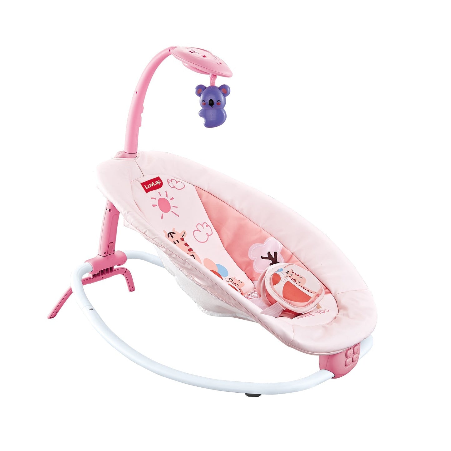 Joy-N-Giggles Baby Rocker, Pink