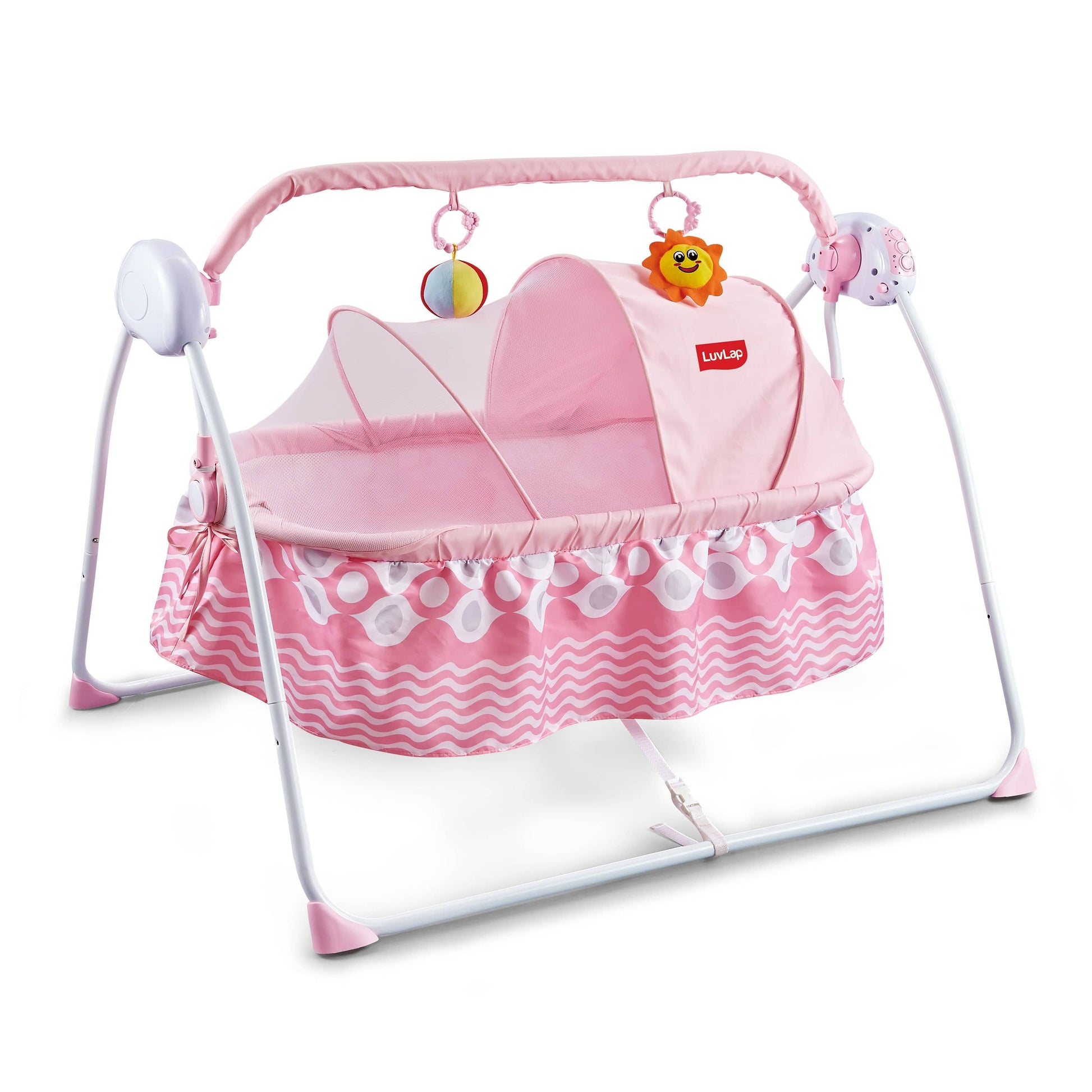 Delight Electric Baby Swing Cradle (Pink)