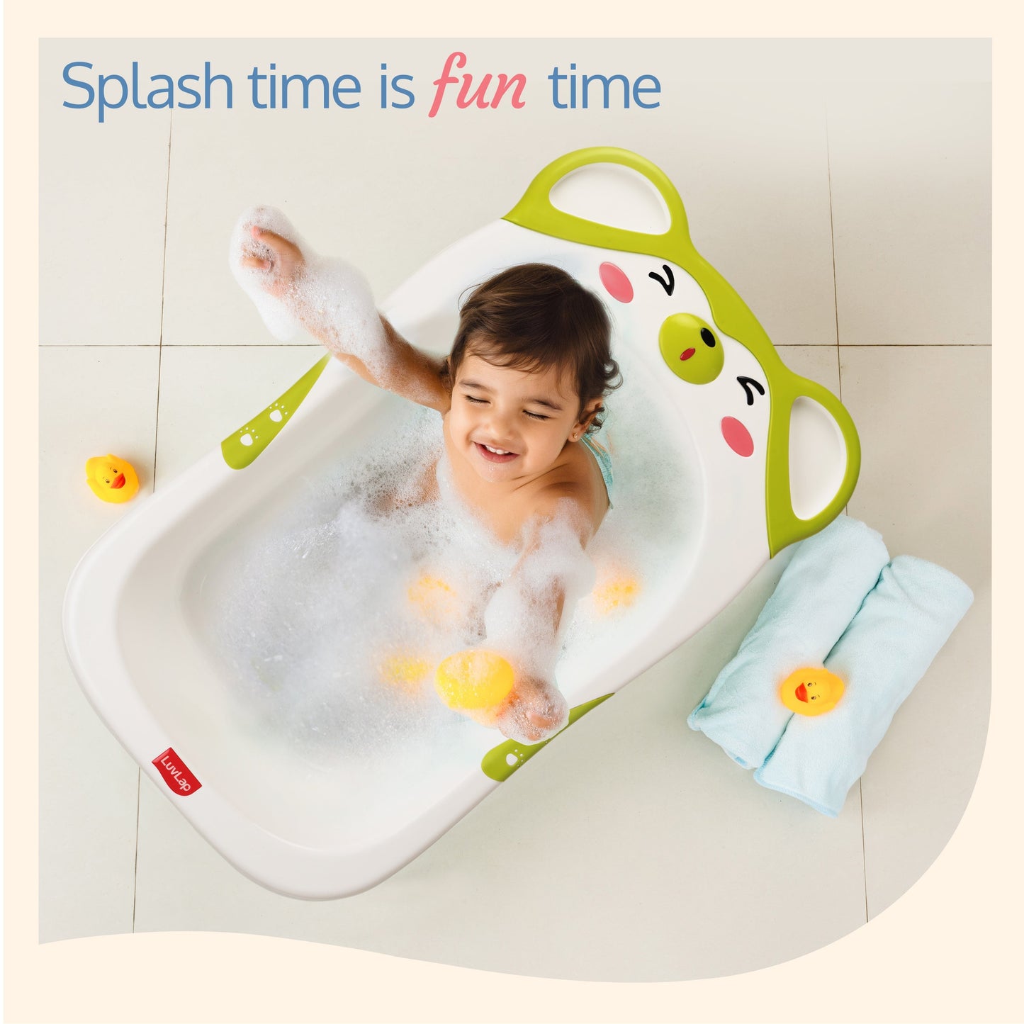 Bubble Baby Bath Tub (Green)