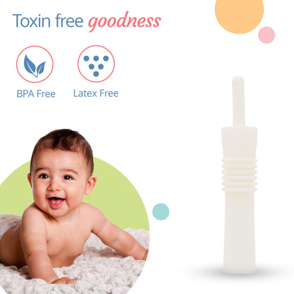 WindEase Colic Reliever for Babies, Instant relief from Gas & Colic, BPA & Latex Free, Natural aid, pack of 10