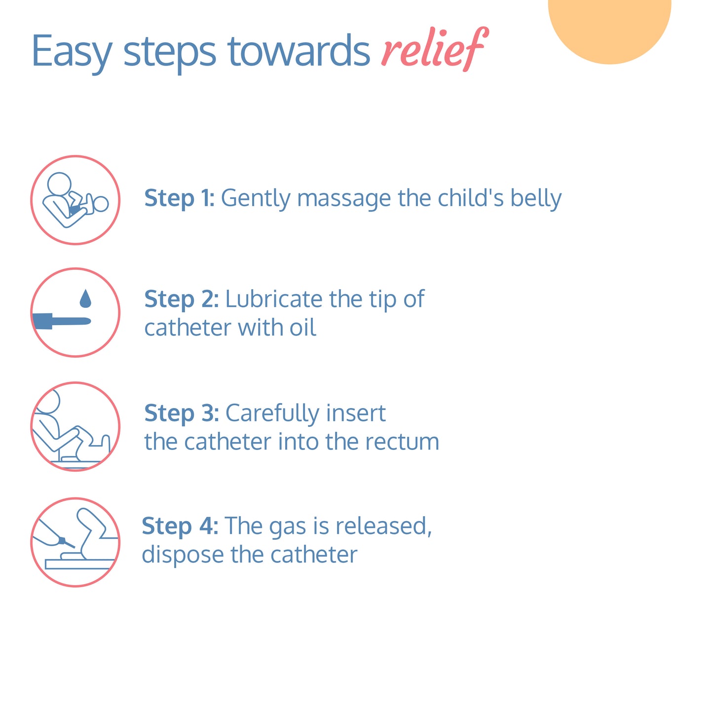 WindEase Colic Reliever for Babies, Instant relief from Gas & Colic, BPA & Latex Free, Natural aid, pack of 10