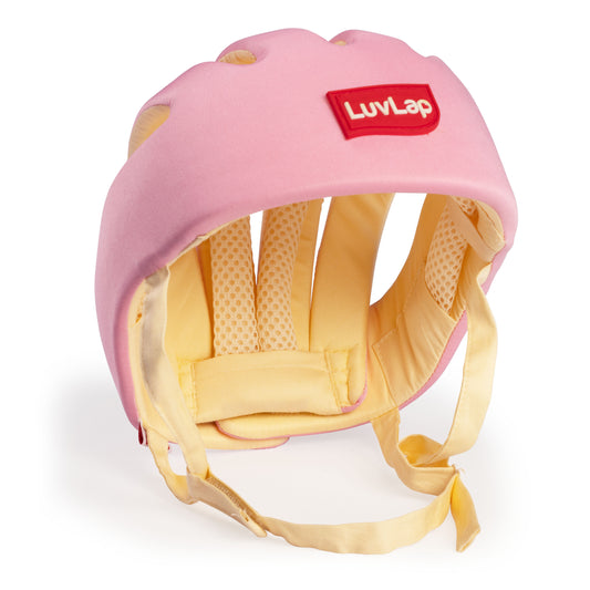 LuvLap Baby Safety Helmet - Essential Safety Gear for 6+ Months to 3 Years | Toddler Head Protector - Pink