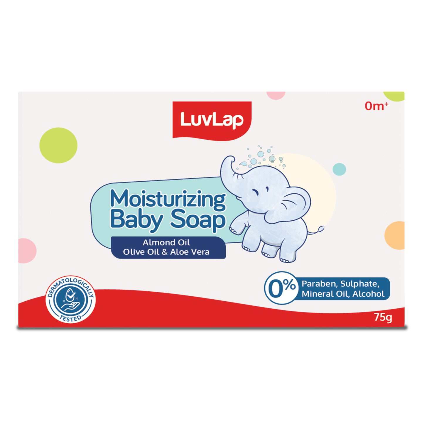 Moisturizing Baby Soap - Gentle Bathing Bar - 75g