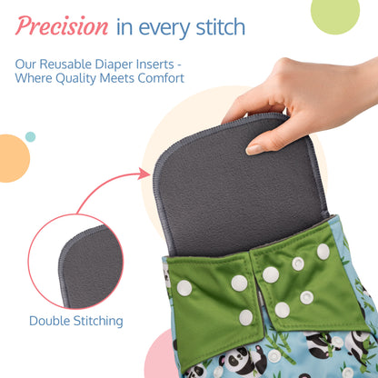 Reusable Diaper Inserts (Set of 5)