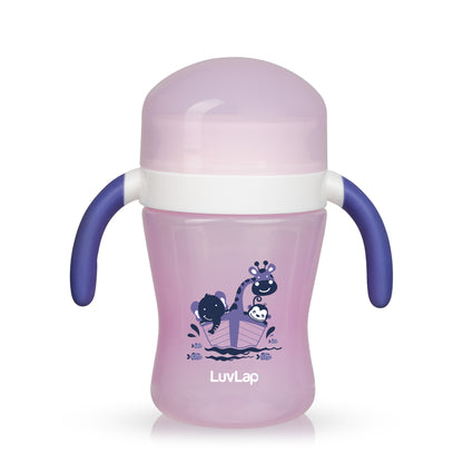 360° Soft Spout Baby Trainer Sipper - 240ml - Purple