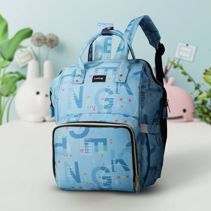 Multifunctional Waterproof Diaper Bag - Blue