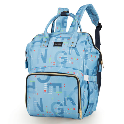 Multifunctional Waterproof Diaper Bag - Blue
