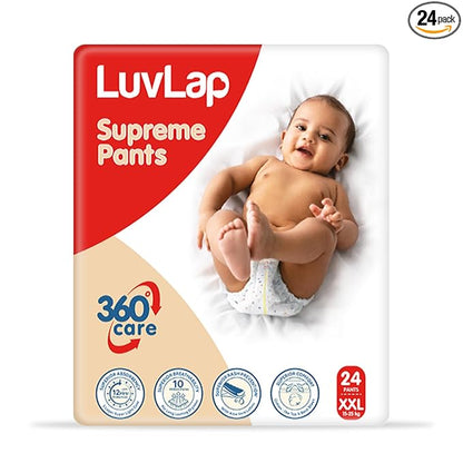 Supreme Diaper Pants XXL, 15-25Kg, 24Pc