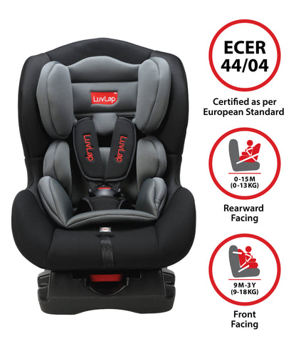 Joy Convertible Car Seat (Black & Grey)