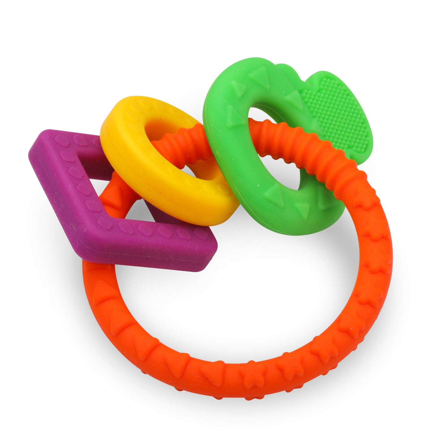 Baby Ring Shaped Teether (Multicolor)
