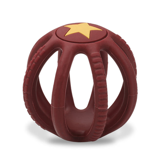 Baby Teether (Maroon)