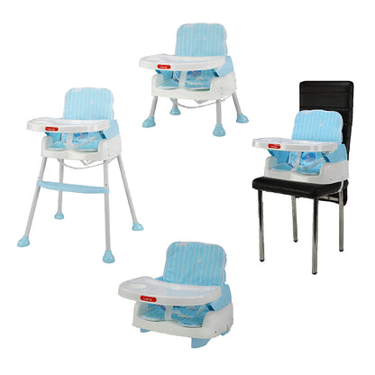 4-In-1 Baby High Chair, Blue