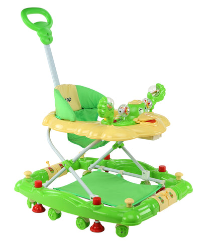 Comfy Baby Walker Cum Rocker, Green