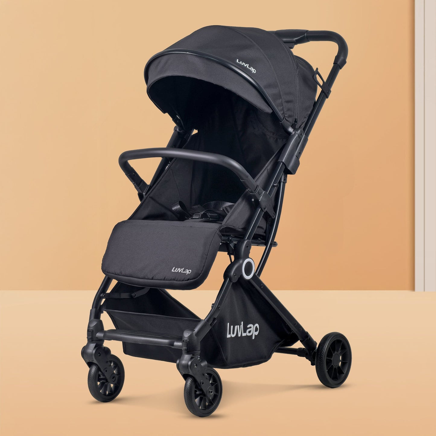 Elite Baby Stroller, Pram for 0 to 3 Years with 5 Point Safety Harness